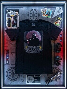 Funko Black Star Wars Darth Vader Graphic Tee
